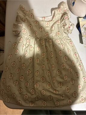 Smockingbird Floral Puff-Sleeve Girls Dress New no Tags